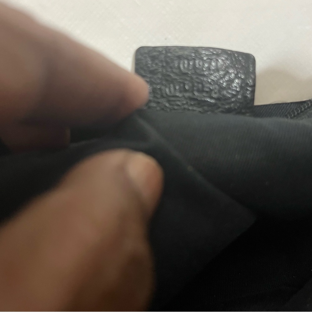 Vintage Black canvas Guccii purse and wallet set. Good/fair used condition. - Picture 2 of 9